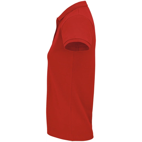 Рубашка поло женская Planet Women, красная Рубашка поло женская Planet Women, красная