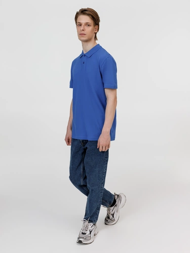 Рубашка поло унисекс Pulse, ярко-синяя (royal) Рубашка поло унисекс Pulse, ярко-синяя (royal)