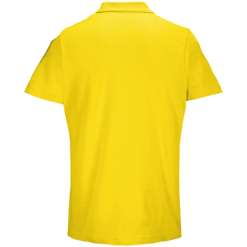Рубашка поло унисекс Pulse, желтая Рубашка поло унисекс Pulse, желтая