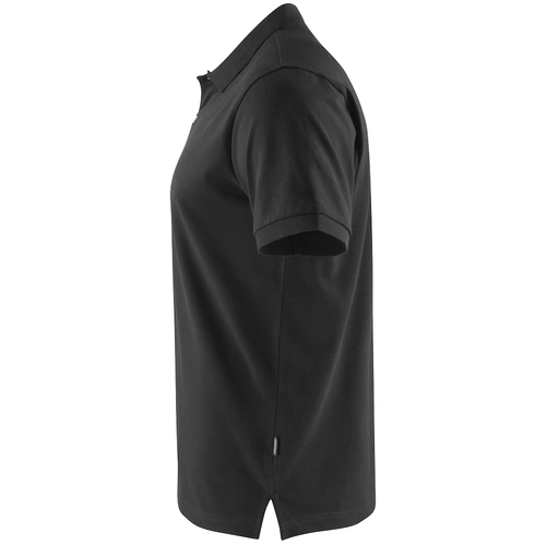 Рубашка поло мужская Sunset, черная Рубашка поло мужская Sunset, черная