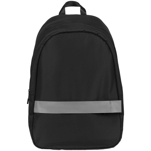 Рюкзак tagBag со светоотражающим элементом, черный Рюкзак tagBag со светоотражающим элементом, черный