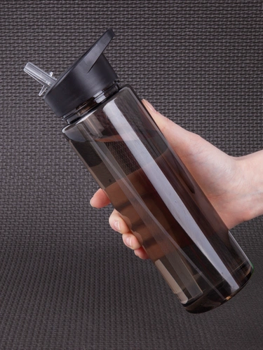 Бутылка для воды Holo, черная Бутылка для воды Holo, черная