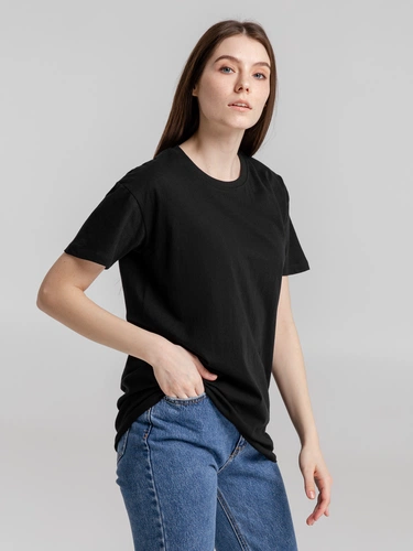 Футболка Imperial 190, черная Футболка Imperial 190, черная