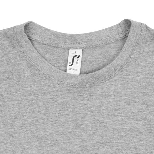 Футболка унисекс Regent 150, серый меланж Футболка унисекс Regent 150, серый меланж