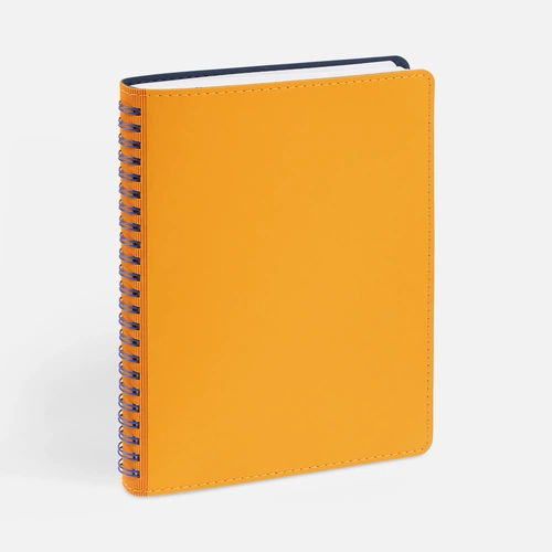 Ежедневник Spring Shall, недатированный, желтый Ежедневник Spring Shall, недатированный, желтый