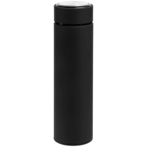 Термос с ситечком Percola, черный Термос с ситечком Percola, черный