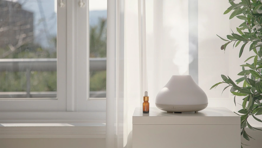 Увлажнитель-ароматизатор воздуха с подсветкой H7, белый Увлажнитель-ароматизатор воздуха с подсветкой H7, белый