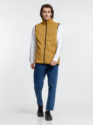 Жилет унисекс Gotland, горчичный Жилет унисекс Gotland, горчичный