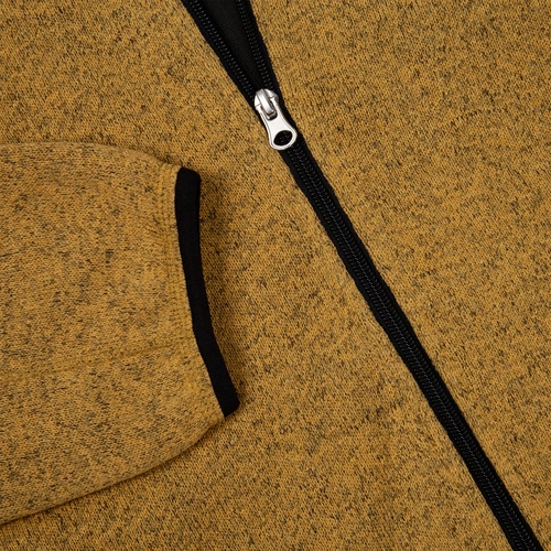 Куртка с капюшоном унисекс Gotland, горчичная Куртка с капюшоном унисекс Gotland, горчичная