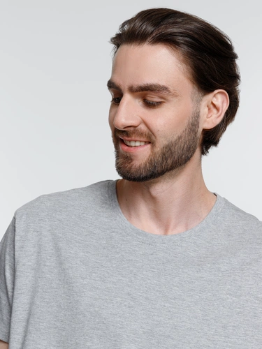 Футболка унисекс Ankara, серый меланж Футболка унисекс Ankara, серый меланж