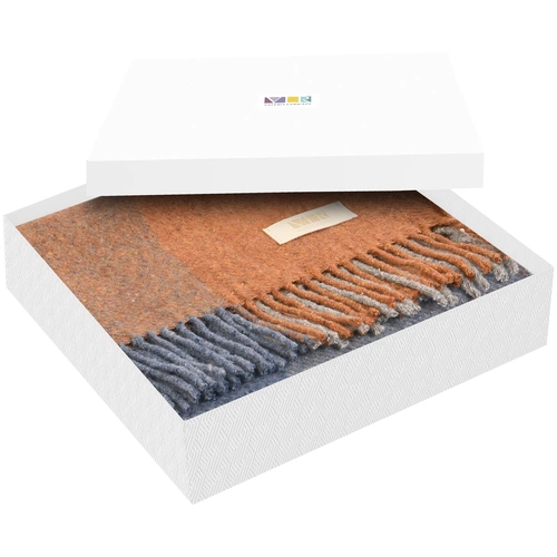 Плед Mumbai, оранжевый с голубым Плед Mumbai, оранжевый с голубым