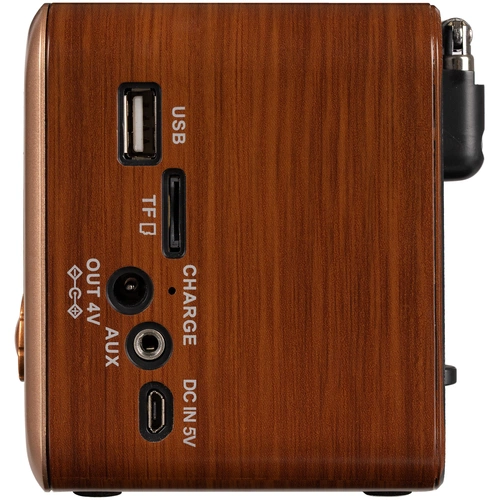 Bluetooth-колонка с радио Beatnik, коричневая Bluetooth-колонка с радио Beatnik, коричневая