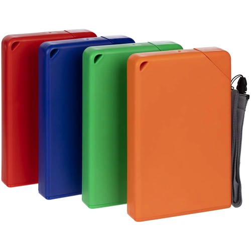 Плоская бутылка для воды Flacon, оранжевая Плоская бутылка для воды Flacon, оранжевая