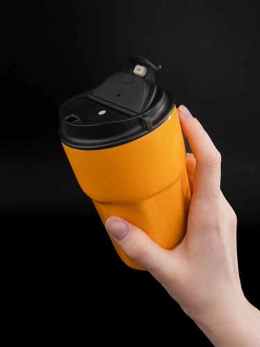 Термостакан Freshbrew, оранжевый Термостакан Freshbrew, оранжевый