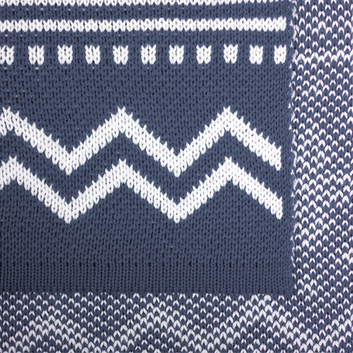 Плед Elnik, серый с молочно-белым Плед Elnik, серый с молочно-белым