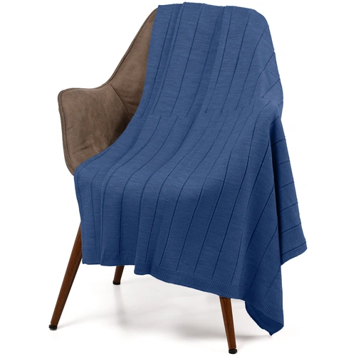 Плед Bambolay, синий (черника) Плед Bambolay, синий (черника)