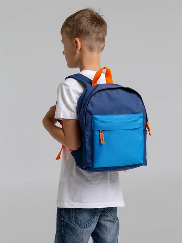 Рюкзак детский Kiddo, синий с голубым Рюкзак детский Kiddo, синий с голубым