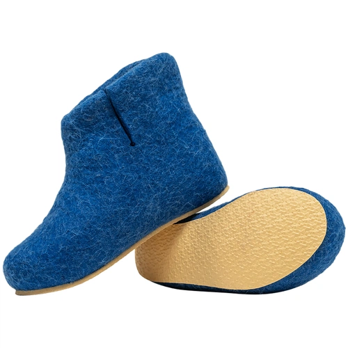 Домашние валенки Wild, синие (василек) Домашние валенки Wild, синие (василек)