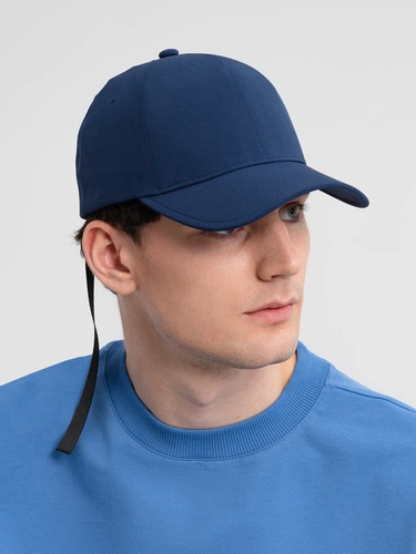 Бейсболка Kosmos, темно-синяя Бейсболка Kosmos, темно-синяя
