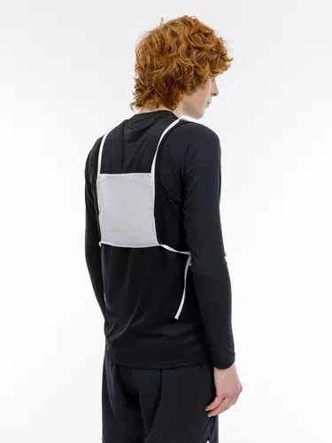 Стартовый номер под сублимацию Racing Point, белый, единый размер Стартовый номер под сублимацию Racing Point, белый, единый размер