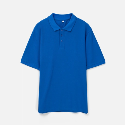 Рубашка поло унисекс Upswing, ярко-синяя Рубашка поло унисекс Upswing, ярко-синяя