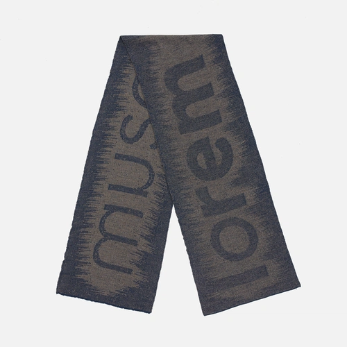 Шарф Denim XL на заказ, полушерсть Шарф Denim XL на заказ, полушерсть
