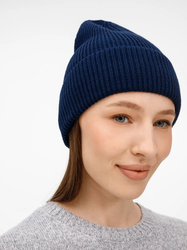 Шапка Nobilis Mono, темно-синяя Шапка Nobilis Mono, темно-синяя