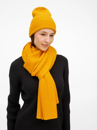 Шапка Nobilis Mono, желтая (медовая) Шапка Nobilis Mono, желтая (медовая)