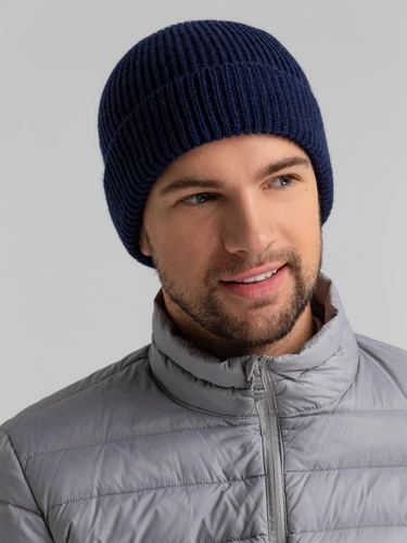 Шапка Bernard, темно-синяя Шапка Bernard, темно-синяя