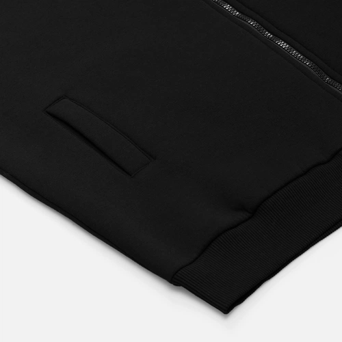 Бомбер унисекс Estado, черный Бомбер унисекс Estado, черный