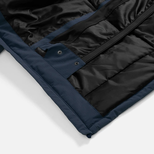 Куртка-парка унисекс Sfera, темно-синяя Куртка-парка унисекс Sfera, темно-синяя