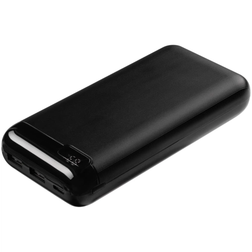 Внешний аккумулятор Gamechanger 20000 мАч, черный Внешний аккумулятор Gamechanger 20000 мАч, черный