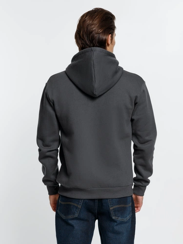 Толстовка на молнии с капюшоном Siverga Heavy, темно-серая (графит) Толстовка на молнии с капюшоном Siverga Heavy, темно-серая (графит)