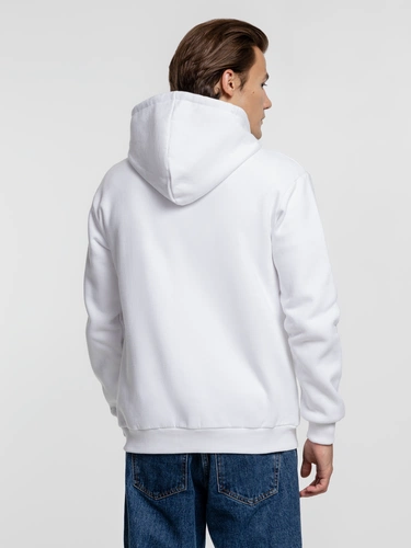 Толстовка на молнии с капюшоном Siverga Heavy, белая (белоснежная) Толстовка на молнии с капюшоном Siverga Heavy, белая (белоснежная)