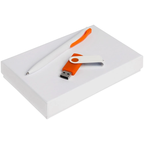Набор Twist White, белый с оранжевым, 8 Гб Набор Twist White, белый с оранжевым, 8 Гб