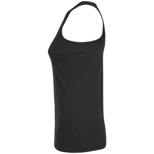 Майка женская Justin Women, черная Майка женская Justin Women, черная