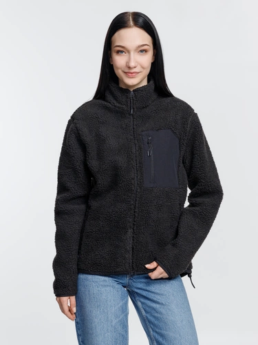 Куртка унисекс Fury, темно-серая (графит) Куртка унисекс Fury, темно-серая (графит)