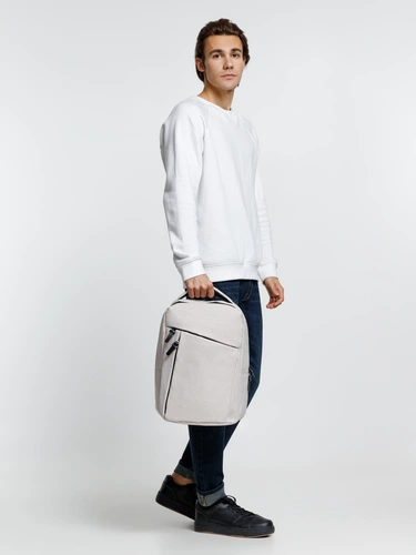 Рюкзак для ноутбука Onefold, светло-серый Рюкзак для ноутбука Onefold, светло-серый