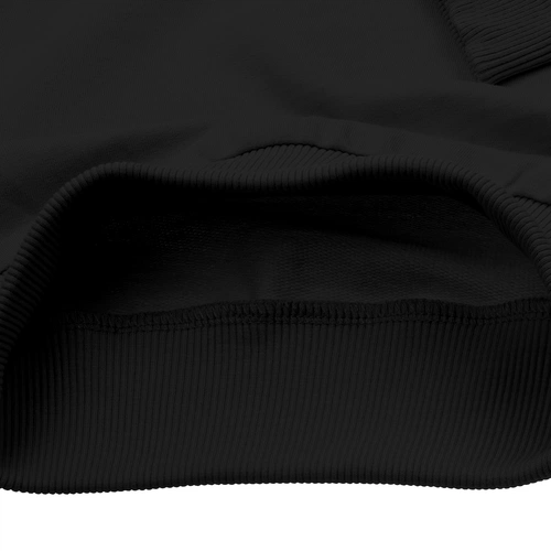 Толстовка с капюшоном детская Kirenga Kids, черная Толстовка с капюшоном детская Kirenga Kids, черная