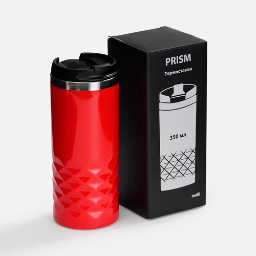 Термостакан Prism, красный Термостакан Prism, красный