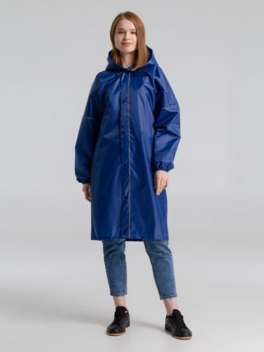 Дождевик со светоотражающими элементами Rainman Blink, ярко-синий Дождевик со светоотражающими элементами Rainman Blink, ярко-синий