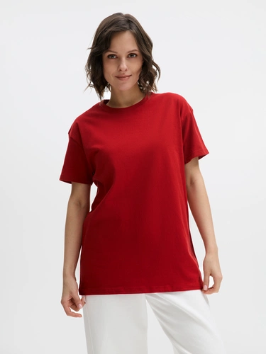 Футболка Imperial 190, вишнево-красная Футболка Imperial 190, вишнево-красная