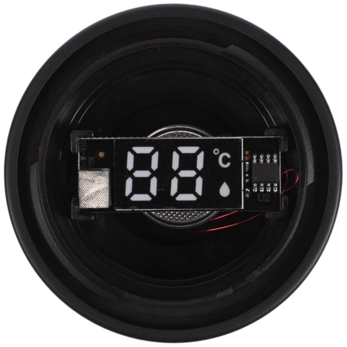 Смарт-бутылка с заменяемой батарейкой Long Therm, черная Смарт-бутылка с заменяемой батарейкой Long Therm, черная