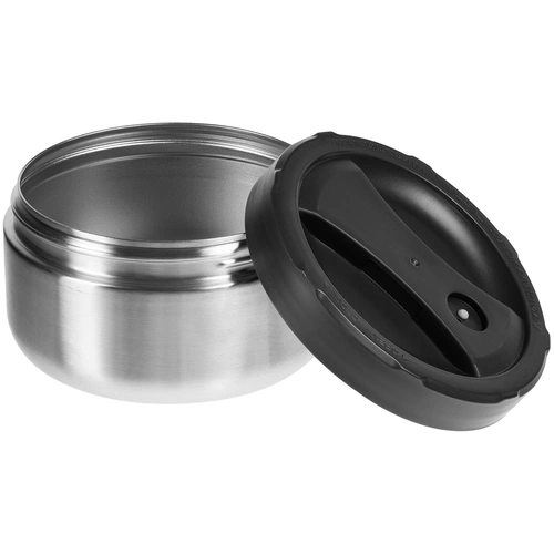 Термос для еды Jiayi в термочехле, черный Термос для еды Jiayi в термочехле, черный