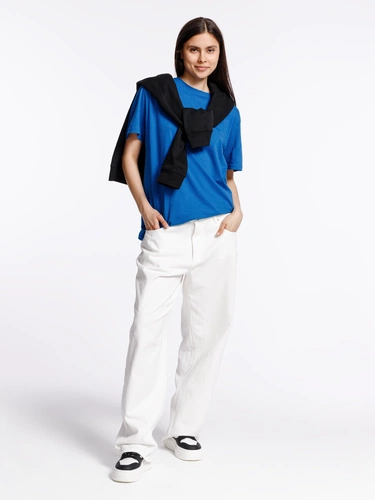 Футболка унисекс Streetwise, ярко-синяя Футболка унисекс Streetwise, ярко-синяя