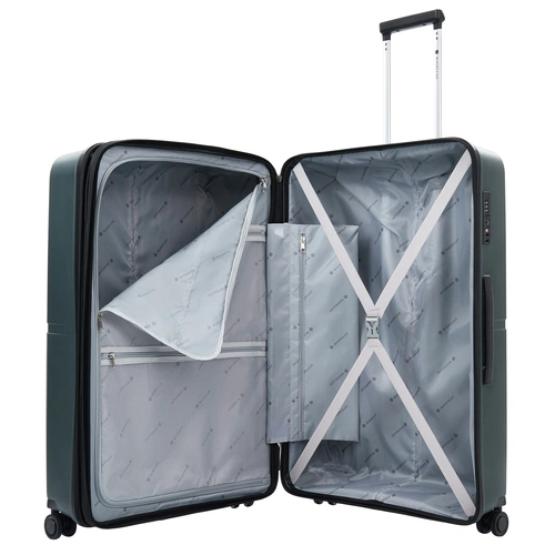 Чемодан Santiago L, темно-серый Чемодан Santiago L, темно-серый