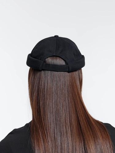 Кепка без козырька Marinero, черная Кепка без козырька Marinero, черная