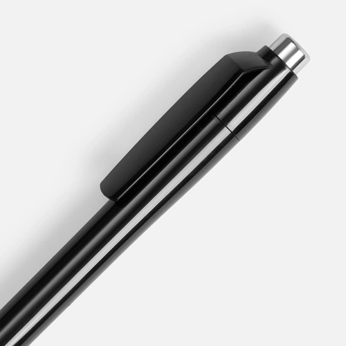 Ручка шариковая Klippa, черная Ручка шариковая Klippa, черная