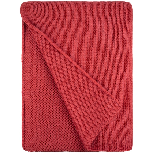 Плед Knitly, красный (коралл) Плед Knitly, красный (коралл)
