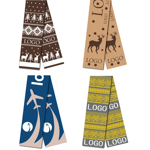 Шарф на заказ Tricksy Classic Fint, L Шарф на заказ Tricksy Classic Fint, L